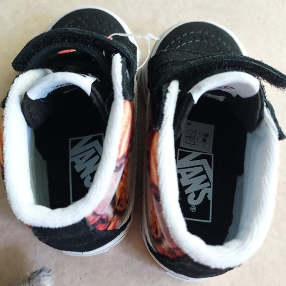 Vans Toddler Sk8-Mid Reissue V Shoe Shark Sunset Size 6.5 - Picture 6 of 7